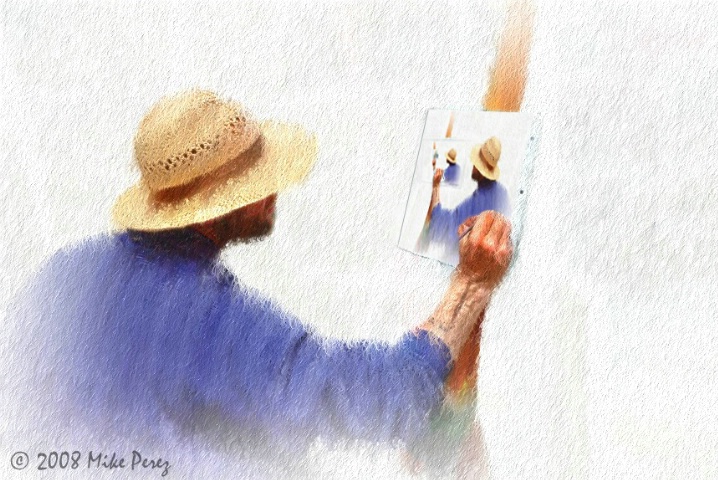 Painting the Painter