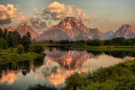 Peaceful Teton Morning