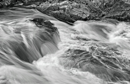 Elephant Foot Falls in Landscape