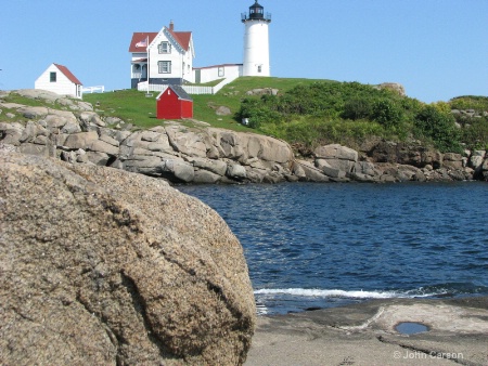 Good to go.  Nubble Light in York Beach Maine. Tak