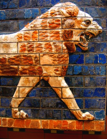 Lion In Relief