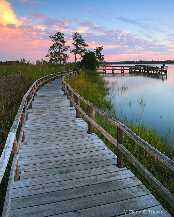 The Pier at Dusk south of the Sun