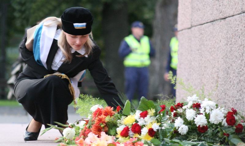 Laying Flowers