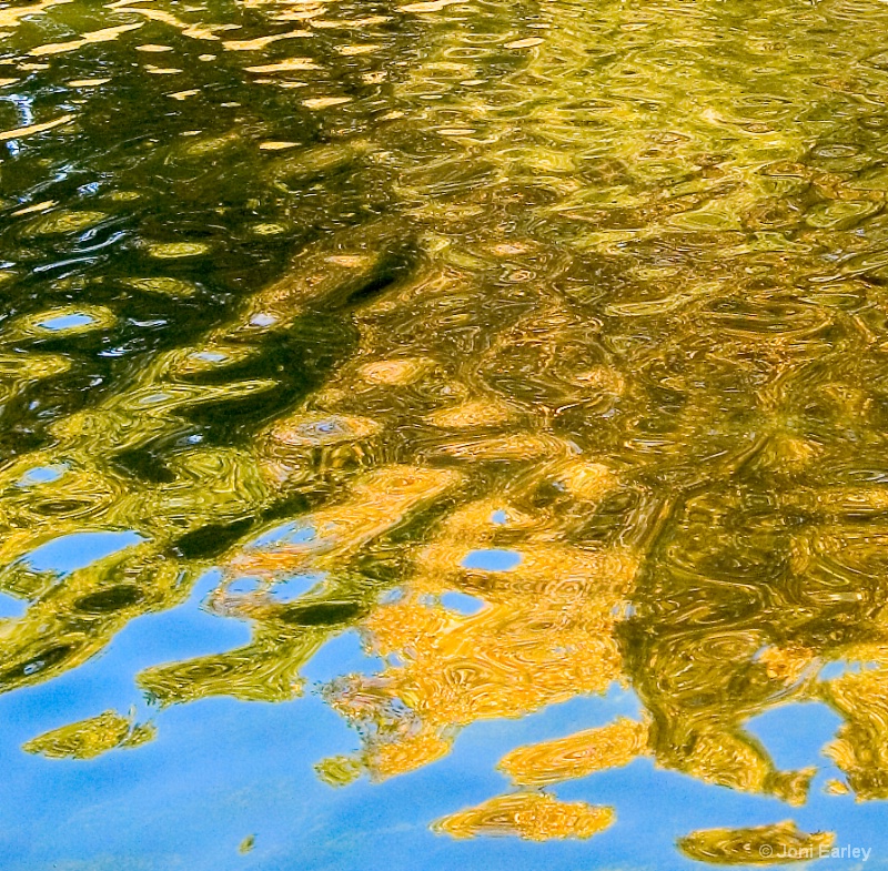 Lake Edge abstract