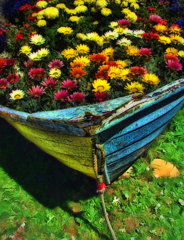 Flower boat