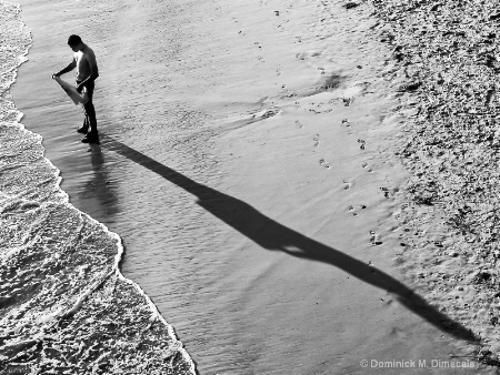 FOOTPRINTS,  SHADOW  &  THE  MAN