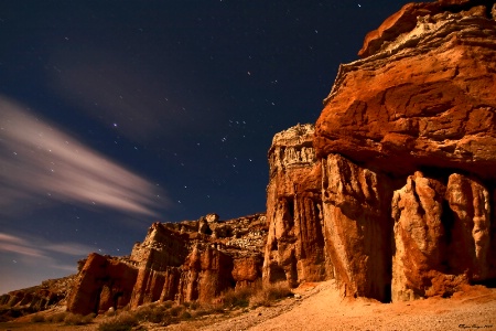 Starry Desert Night