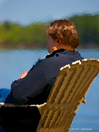 Man on the Dock - Artistic