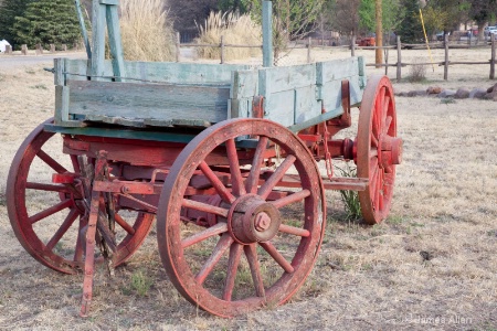 Wagon at Morning