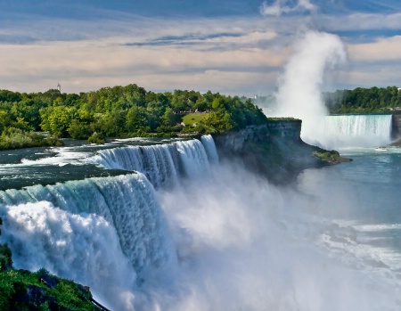 Morning at the Falls