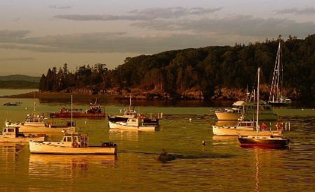 Sunset at Bar Harbor,ME