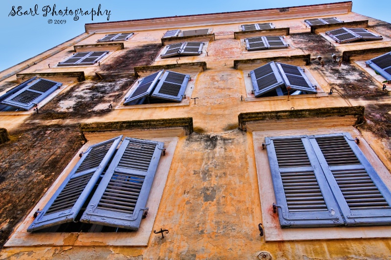 Shutters and More Shutters@@Corfu, Greece