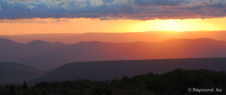 Sunrise at Dolly Sods, WV, Cropped