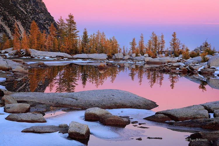 Pink Glow (Enchantment Lakes)