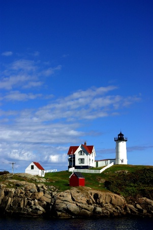 Big Skies of Nubble Lighthouse