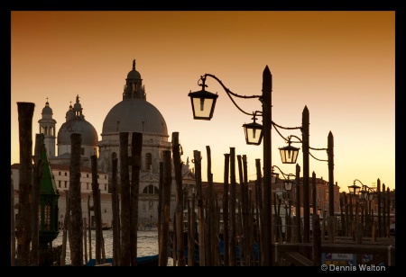 Sunset in Venice