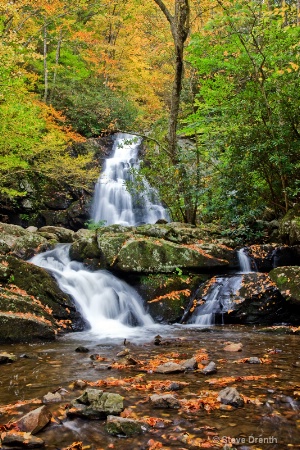 Fall at Spruce Flats Falls