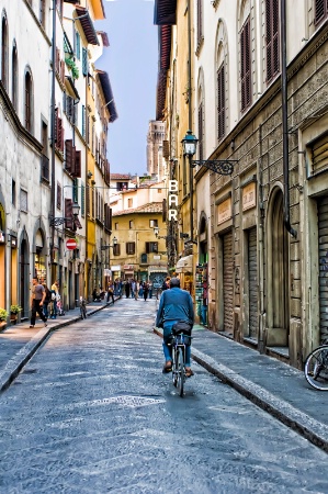 Biking in Florence