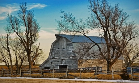 ~ AN EVENING ON THE FARM ~