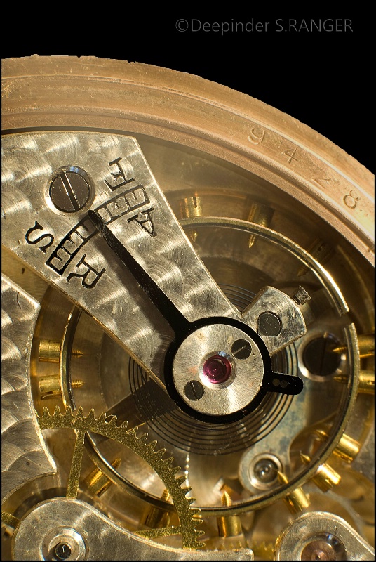 Pocket watch macro-3