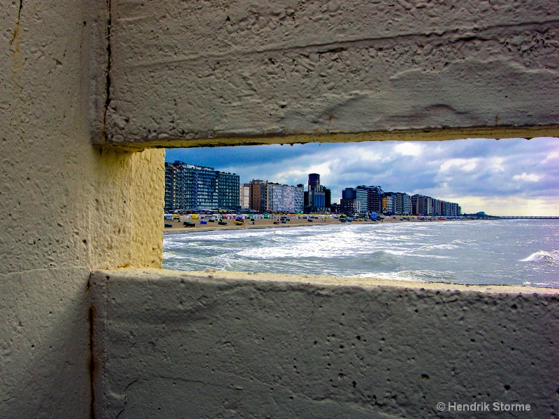 From the pier