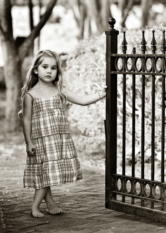 magical garden gate