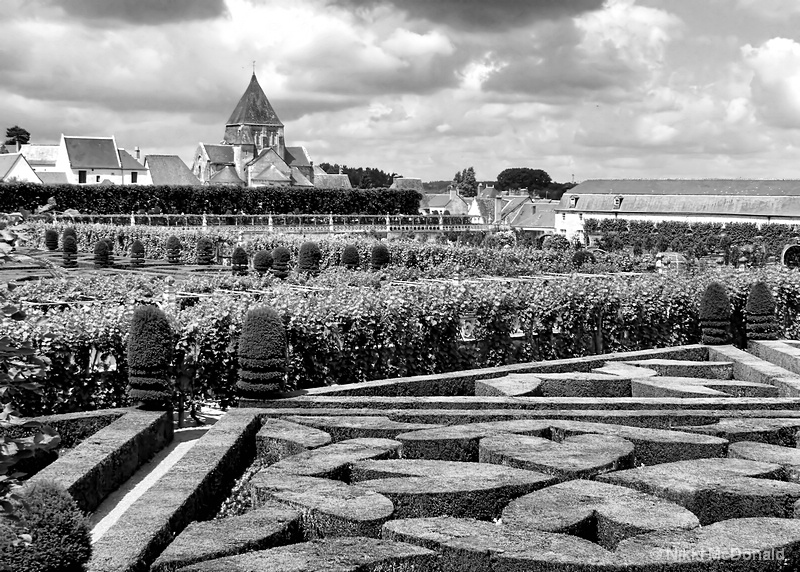 Jardins à Villandry