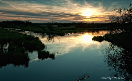 Sunset in Alberta