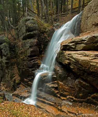 Flume Gorge Falls