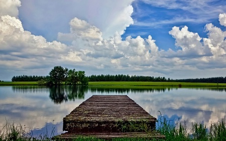 Farm Fishing Pond