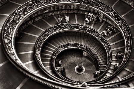 Staircase of the Vatican Museums