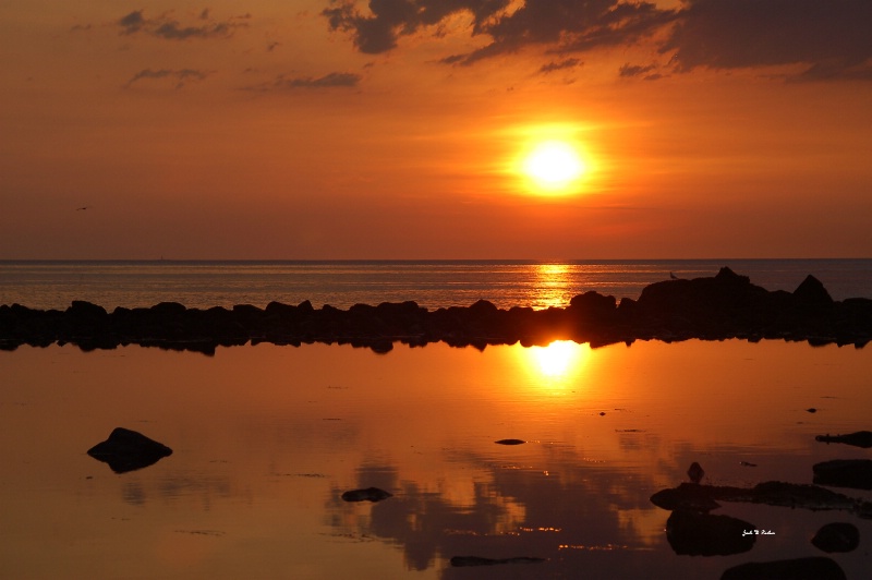 TIDAL POOL AT SUNRISE