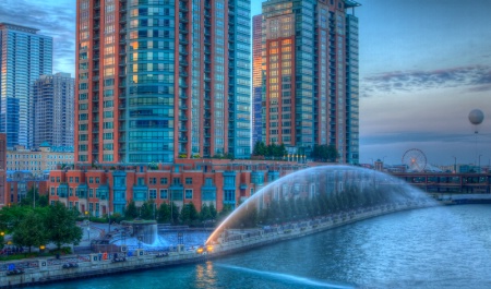 Centennial Fountain & Water Arc