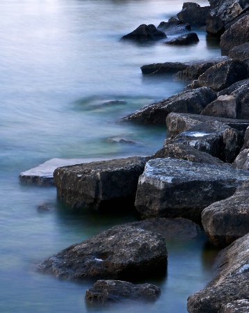 Sister Bay on the Rocks with a Twist