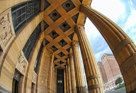 Under City Hall's Arches