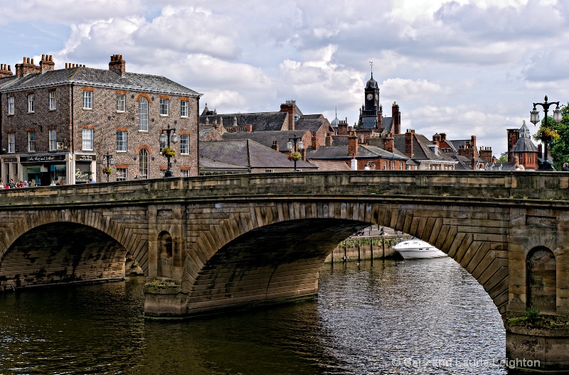 bridge   city scape  york  england