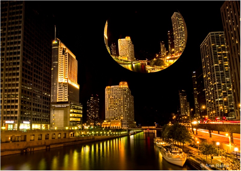 Chicago River Bubble