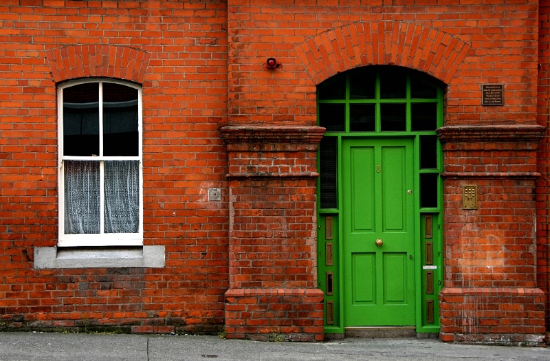 Dublin door and window