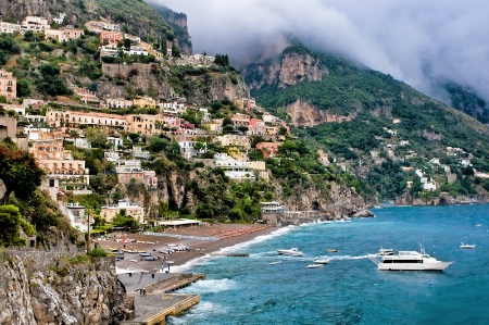 Leaving Positano