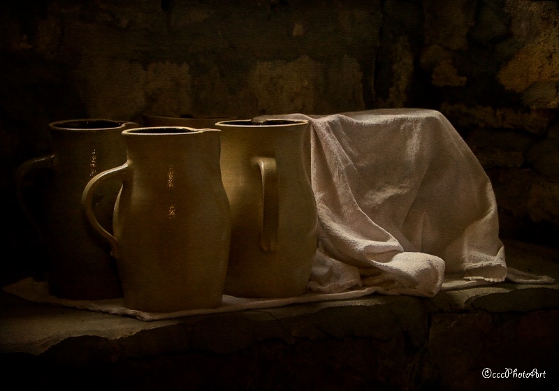 Pitchers of Pottery