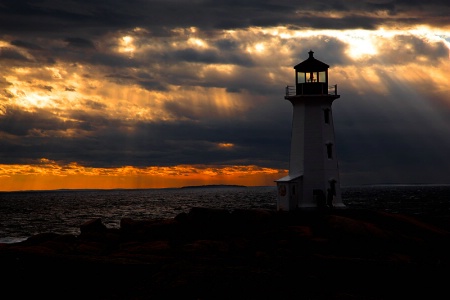 Lighthouse at Peggy's Cove