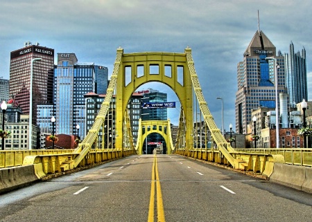 Clemente Bridge into Steel City