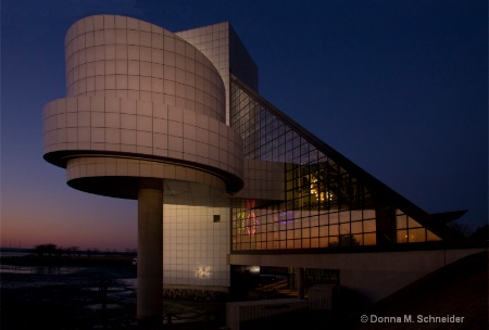 Rock n Roll Hall of Fame at Twilight