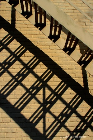 Fire Escape & Shadow