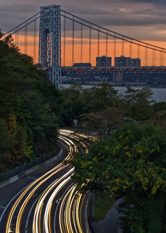 GWB and Henry Hudson Parkway