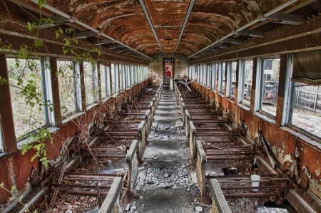 Old Train HDR