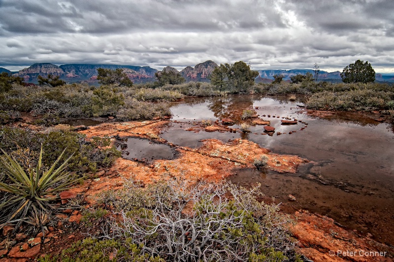 Pool on Top of a Mesa near Sedona, Arizona #2