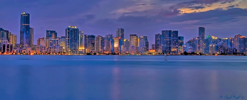 Miami Skyline  - ID: 11704633 © Carol Eade