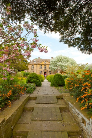 Garden Path and Stately Home