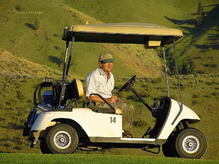 Golfing